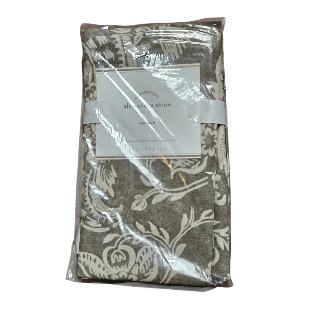Pottery Barn Alessandra Linen Blend Standard Sham 26